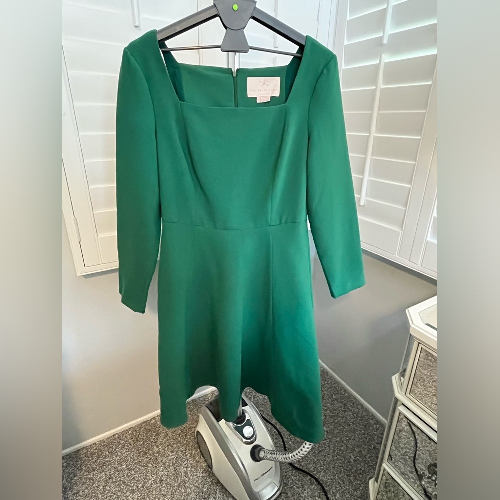 Gal Meets Glam Green Dress